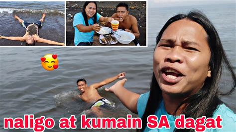 Naligo At Kumain Kami Ne Vergel Sa Dagat At May Eshare Ako Kunti Kamadz Mag Ingat Tayo Youtube