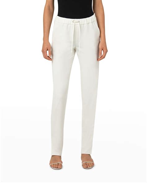 Womens Crepe Pants Neiman Marcus