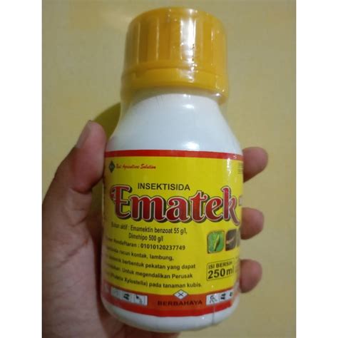 Jual Insektisida Ematec Ec Bahan Aktif Emamectin Benzoat G L