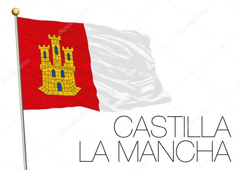 Castilla La Mancha Comunidad Autónoma De España Vector De Stock Por