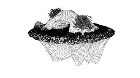 Floating Cave Island 3d Model Turbosquid 2190543