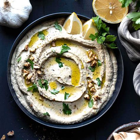 Authentic Baba Ganoush Recipe Lebanese Eggplant Dip