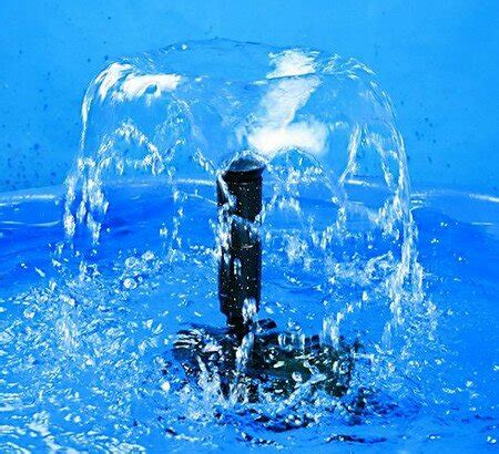 Насадки для фонтанов: назначение и виды + фото