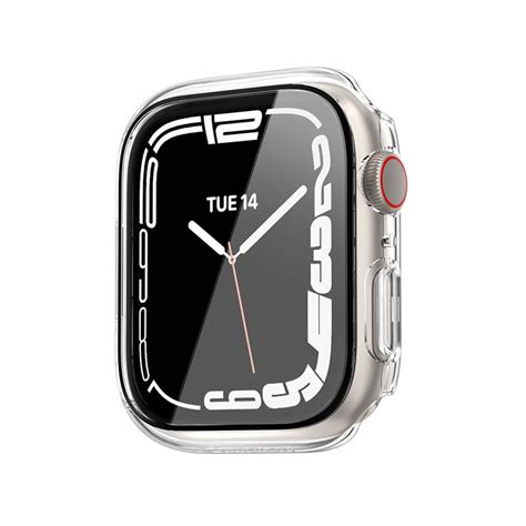 Nude Tempered Glass Hybrid Case For Mm Apple Watch