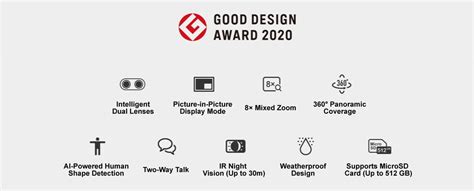 EZVIZ C8PF Dual Lens PT WiFi Camera - 12v Powered - Stemar Shop