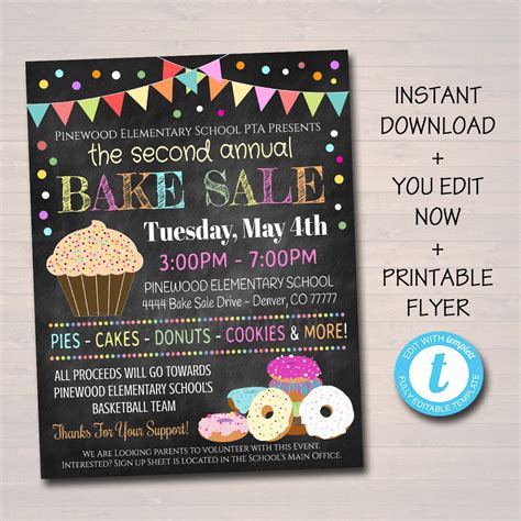 Bake Off Flyer Template