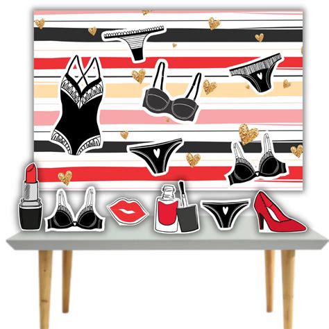 Kit Festa Painel Display Chá de Lingerie Shopee Brasil