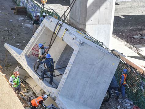 Caen Trabajadores De Estructura Del Tren Interurbano Suspenden Obras Tras Muerte