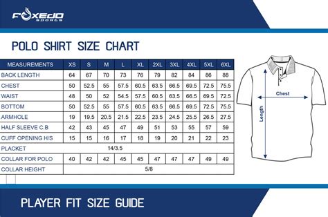 Perfect Fit Size Chart And Patterns By Foxedo Sports