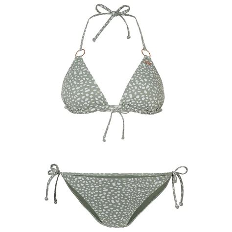 Oneill Essentials Capri Bondey Bikini Green Xtremeinn