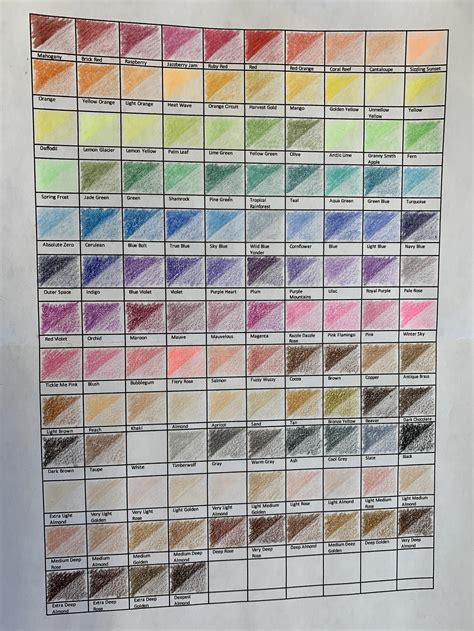 Completed Palette. Crayola 100 set + Crayola Colors of the World : r