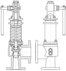 СППК4, СППК4Р, КЛАПАН ПРЕДОХРАНИТЕЛЬНЫЙ ПОЛНОПОДЪЕМНЫЙ ПРУЖИННЫЙ