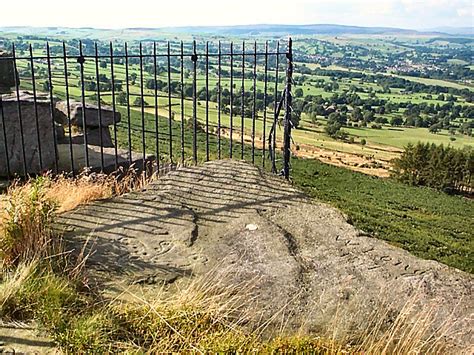 Swastika Stone Ilkley © David Spencer Geograph Britain And Ireland