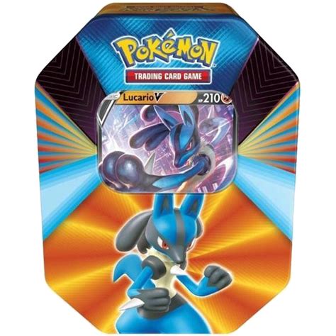 Pokémon Tcg Lucario V Forces Tin Pokemonkel