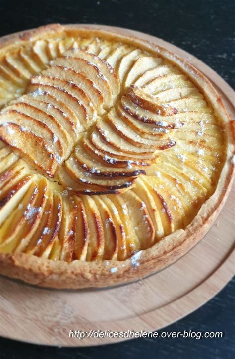 Tarte Aux Pommes Normande Les D Lices D H L Ne Tarte Aux Pommes