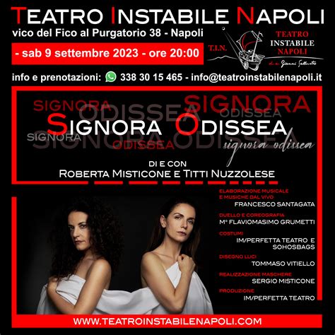 SIGNORA ODISSEA - Accademia Vesuviana del Teatro e Cinema