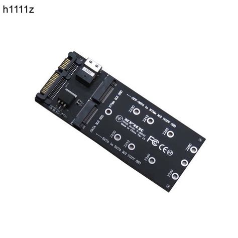 Carte D Extension Pour Ordinateur Adaptateur Ssd M Nvme M Sata