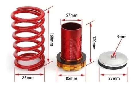 Kit Coilover Universal Suspension Regulable V A Cuotas Sin Inter S