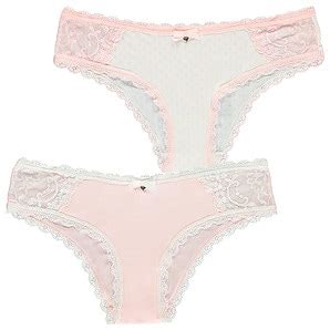 Lily Loves Parisienne 2 Pack Cheeky Cut Bikini Briefs Target Australia