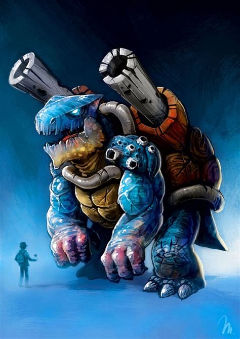 Evil Blastoise | Pokemon blastoise, Pokemon dragon, Pokemon realistic