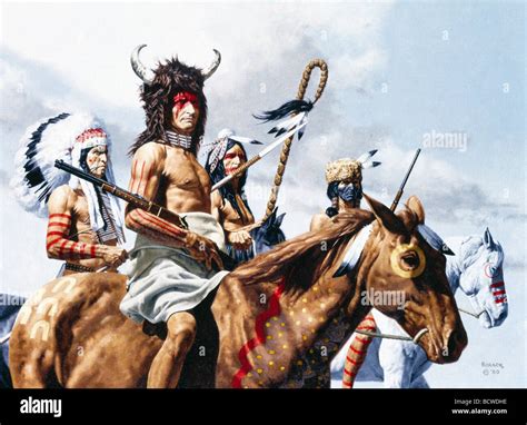 Royalty Free Indian Warrior Face Paint Pictures Images