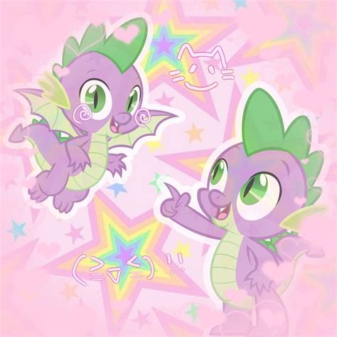 little edit of spike from mlp! in 2024 | My little pony wallpaper, My little pony drawing, Mlp ...