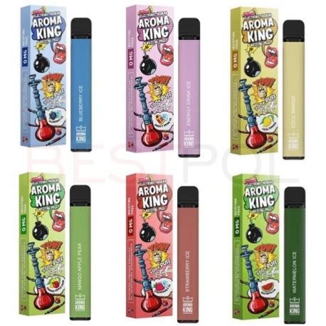 E PAPIEROS JEDNORAZOWY AROMA KING 700PUFFS 0MG