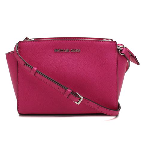 MICHAEL KORS マイケルコース ショルダーバッグ 30T3SLMM2L RASPBERRY: バッグ｜ブランドショップハピネス