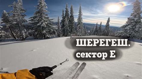 ШЕРЕГЕШ. Сектор Е - цены 2023. Трассу изменили. В прокате снежные ...