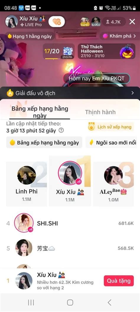 Hot Idol TikTok dẫn đầu mọi xu hướng livestream XÍU XÍU Cộng đồng Idol Live