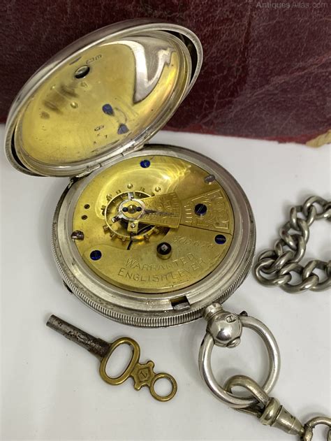 Antiques Atlas Silver Open Face Pocket Watch