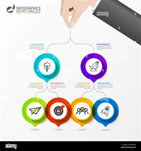 Plantilla De Dise O Infogr Fico Concepto Creativo Con Pasos Se