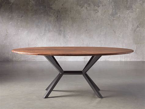 Jacob Oval Dining Table With Apex Base Arhaus