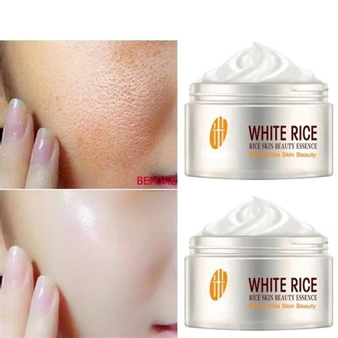 White Rice Whitening Cream Anti Aging Remove Wrinkles Nourishing ...