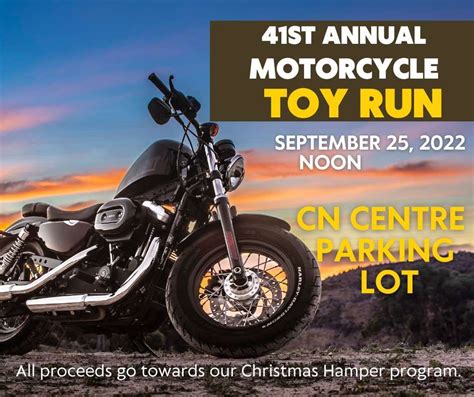 Motorcycle Toy Run Salvation Army Prince George