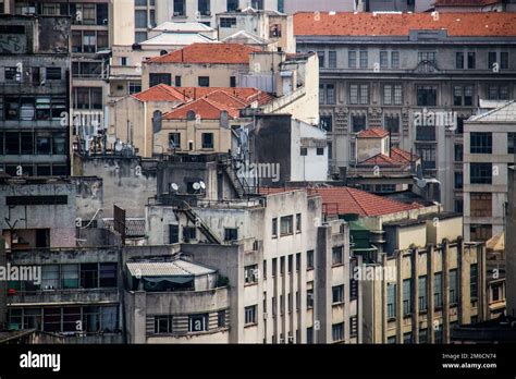 Old And Aged Concrete Buildings Stock Photo Alamy
