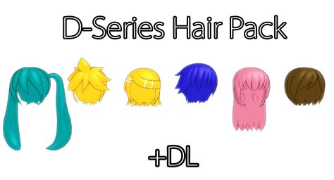 Mmd D Series Hair Pack Dl By Saza Kunn On Deviantart