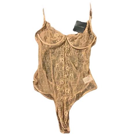 Jluxlabel Tops Nwt Jluxlabel Taupe All Dolled Up Lace Lingerie Bo Poshmark