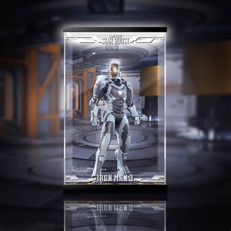 Yao 挖寶趣野獸國 HOT TOYS MMS214 鋼鐵人3 雙子星 亞軌道裝甲 MK39 公仔 可動 專用展示盒 蝦皮購物