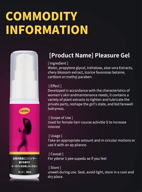 Best Sex Gel Vagina Stimulant Intense Female Pleasure Exciter Women Strong Enhancer Climax Tight