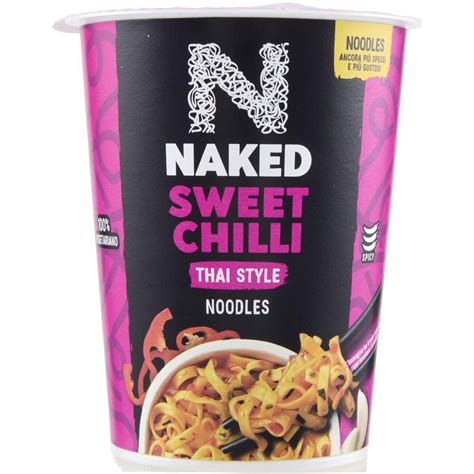 Naked Thai Style Sweet Chilli Noodles G Naked Iper Shop