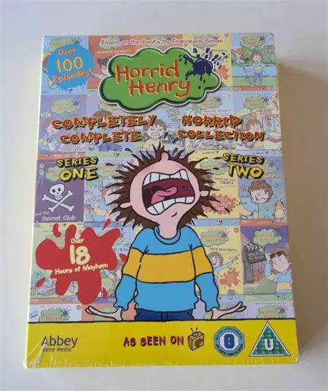 Horrid Henry Completely Horrid Complete Collection Series 1 And 2 Dvd