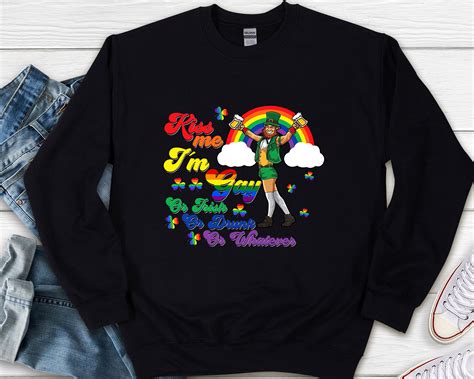 Kiss Me I M Gay Or Irish Or Drunk Or Whatever Gay Irish NL Buy T Shirt Designs