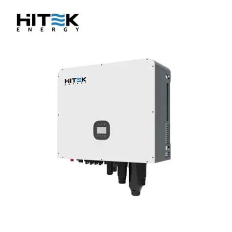 Hitek 50kw Hybrid Inverter With 100kwh Lithium Battery Storage Hybrid Solar System All In One