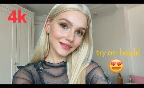 4k Amazing Fishnet Transparent Try On Haul See Through Transparent Lingerie Lingerie Try On