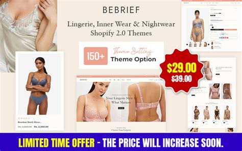 Luxwear Multipurpose Swimwear Lingerie Shopify Theme