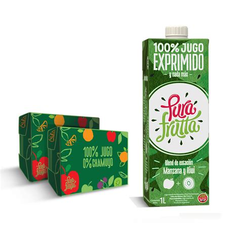 Manzana Y Kiwi L Pack Unidades Purafrutta