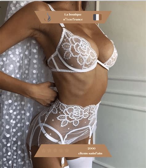 Ensemble De Lingerie Sexy En Dentelle Boutique LGBT