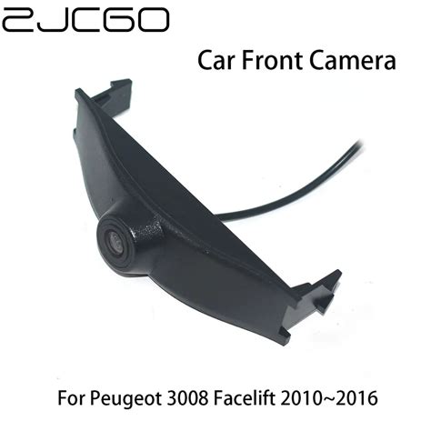 ZJCGO CCD HD Car Front View Parking LOGO Camera Waterproof Night Vision