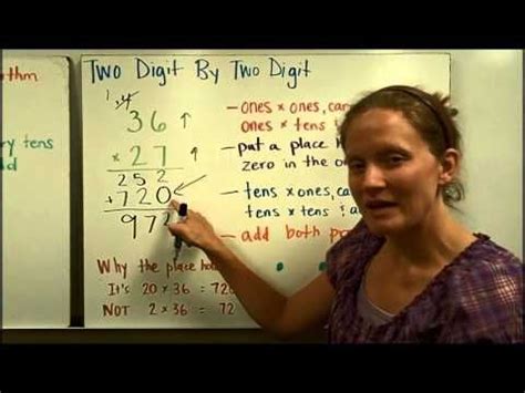 Multiplication Traditional Algorithm | Algorithm, Math 5, Math ...